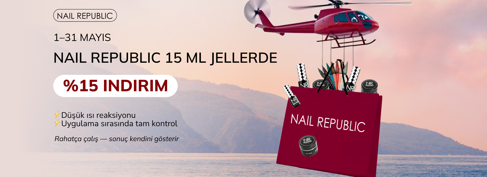 NR 15 ml Jellerde %15 İndirim