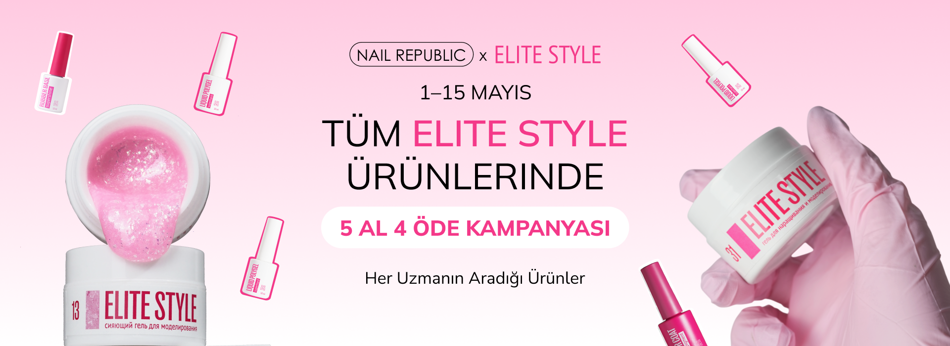 Elite Style Ürünlerinde 5 Al 4 Öde