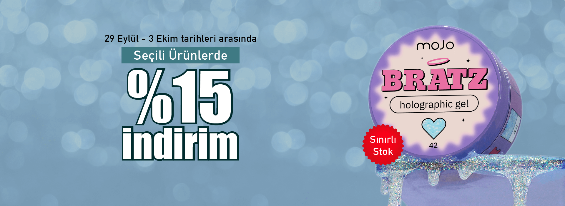 Seçili Ürünlerde %15 İndirim