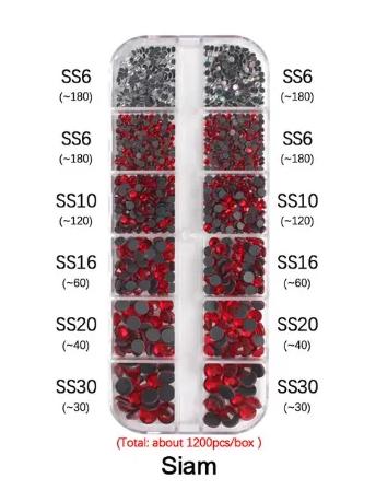 12'li Taş - Kırmızı