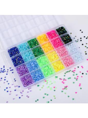 24'lü Renkli Taş Seti