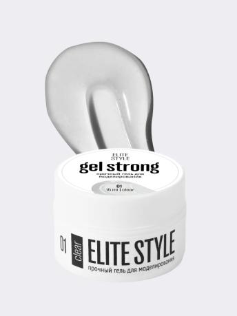 ELITE STYLE STRONG GEL 01 clear 15gr