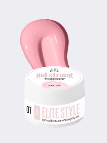 ELITE STYLE STRONG GEL 07 pink 15gr