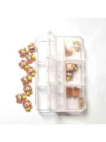 Kahverengi Ayıcık 3D Charm 05